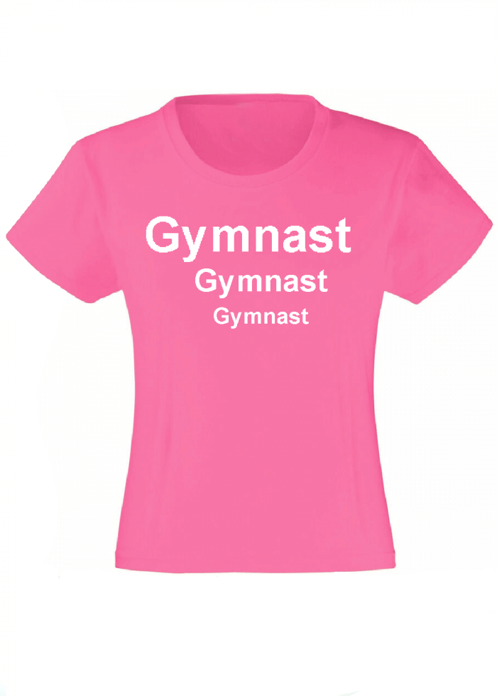 Girls gymnastics t-shirt